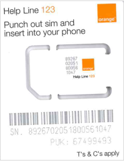 Support SIM Card What are the PIN code and PUK code? | Orange Botswana